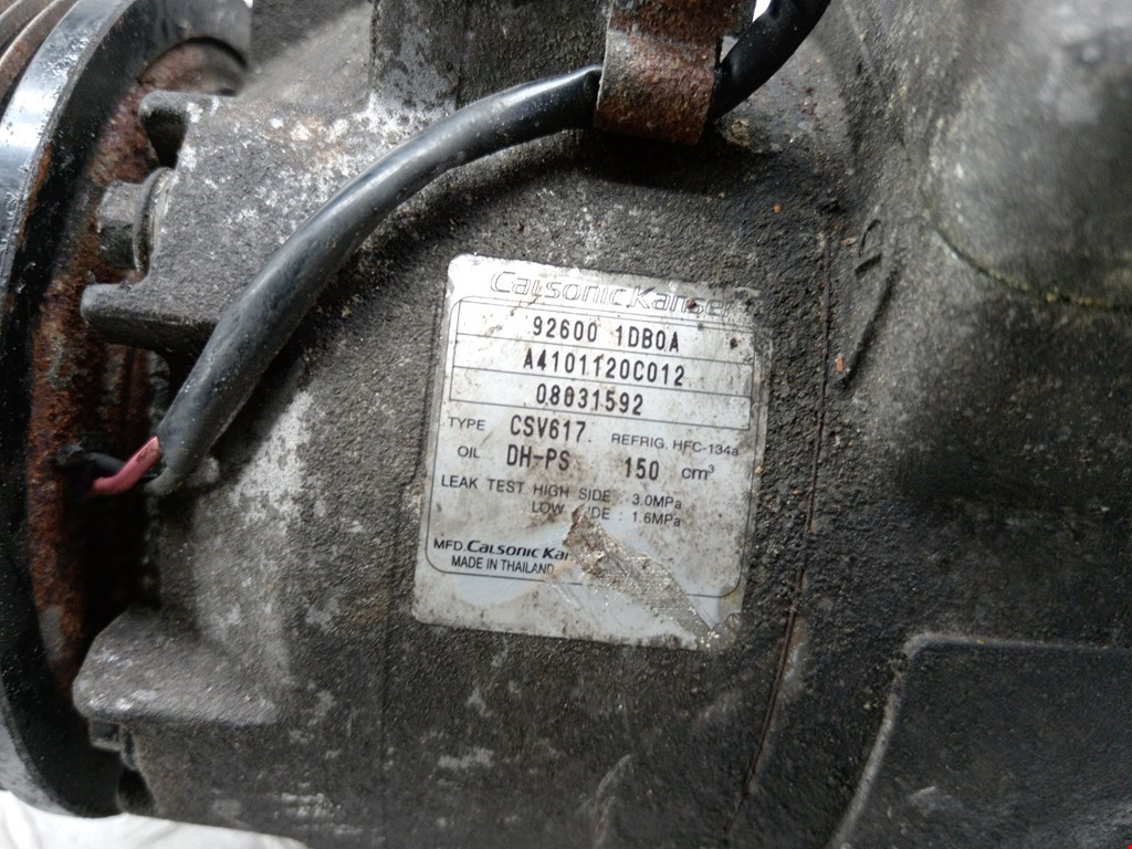 Компрессор кондиционера (системы кондиционирования) NISSAN Qashqai J10 2006-2013