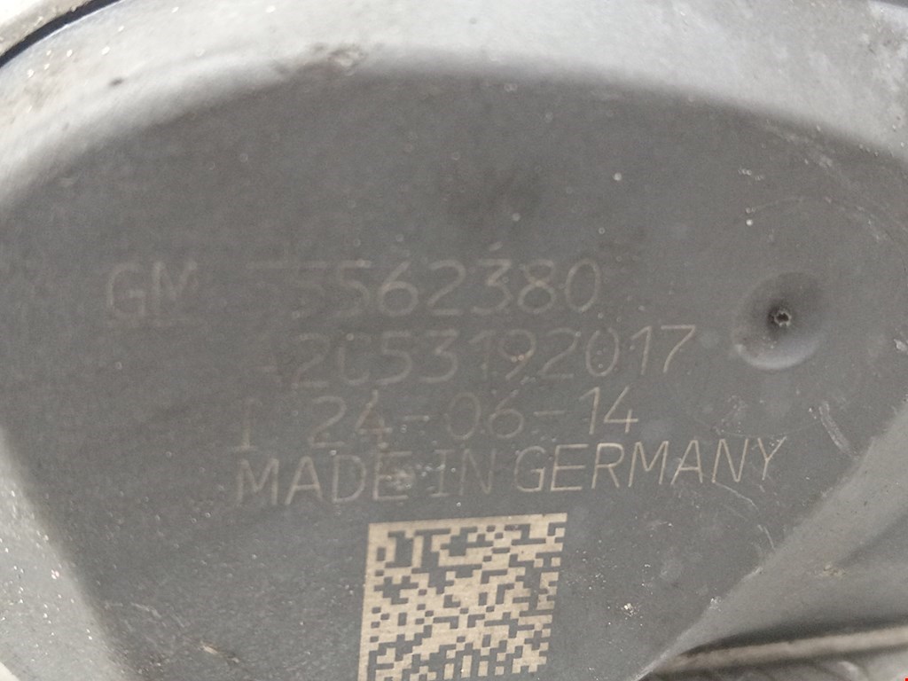 Заслонка дроссельная электрическая OPEL Zafira B 2005-2012