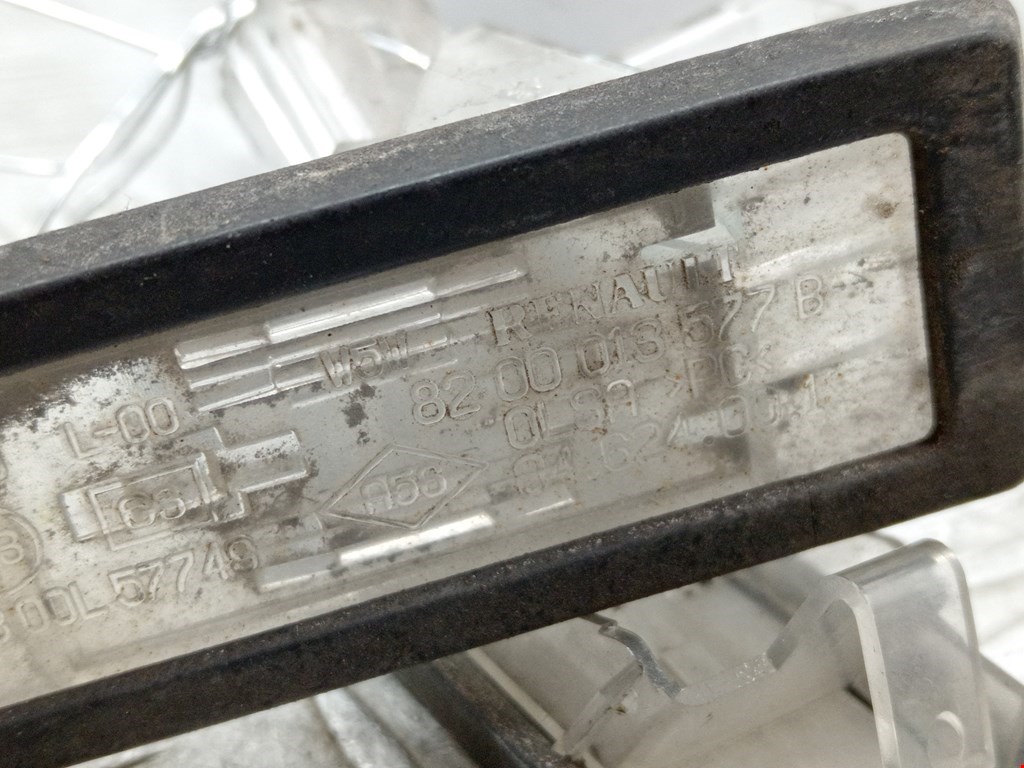 Фонарь подсветки номера RENAULT Laguna 2001-2007