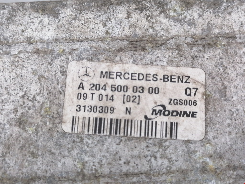 Интеркулер (радиатор интеркулера) MERCEDES-BENZ C-Class C-klasse W204 2007-2015