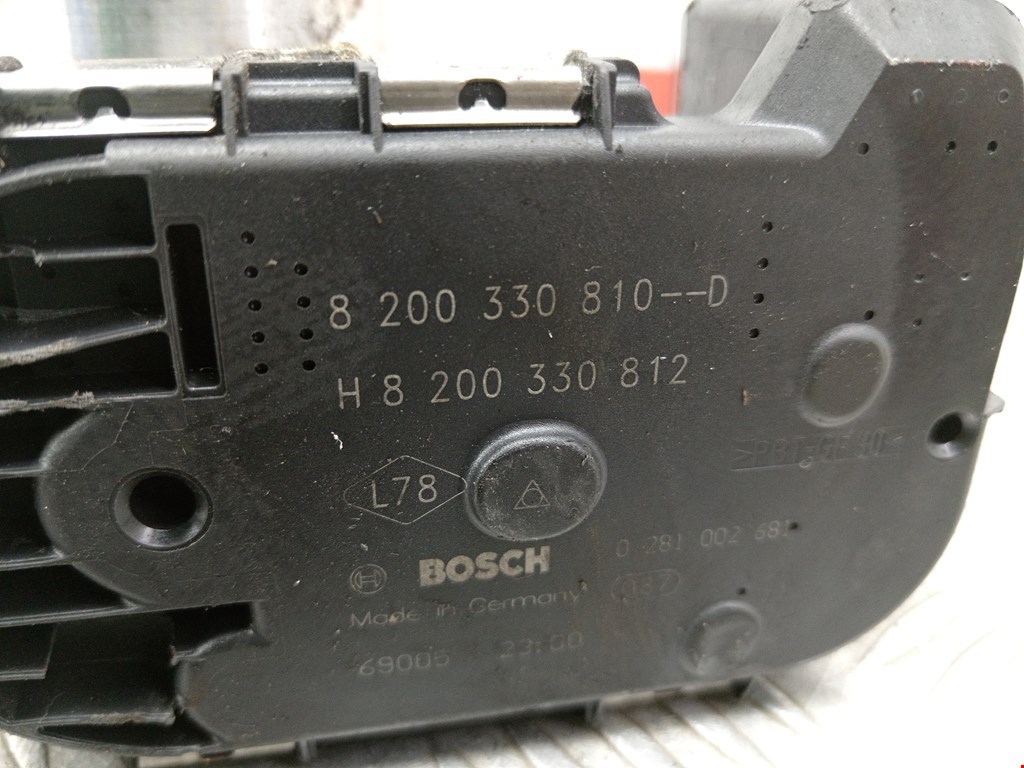 Заслонка дроссельная электрическая RENAULT Espace 2003-2014