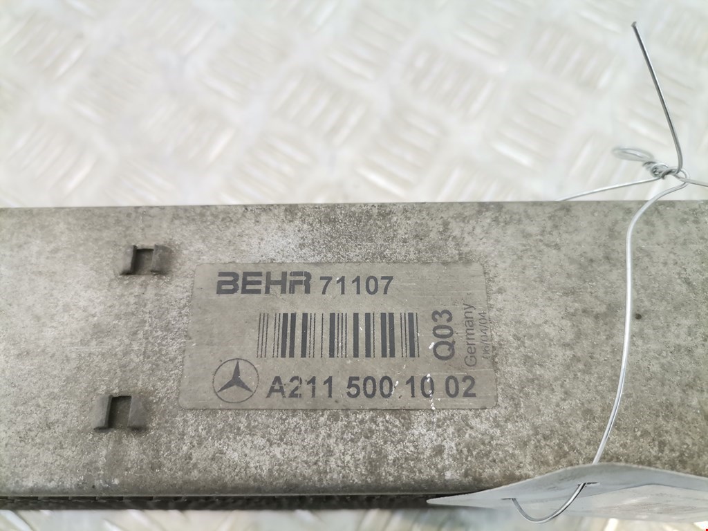 Интеркулер (радиатор интеркулера) MERCEDES-BENZ E-Class W211, S211 2002-2009