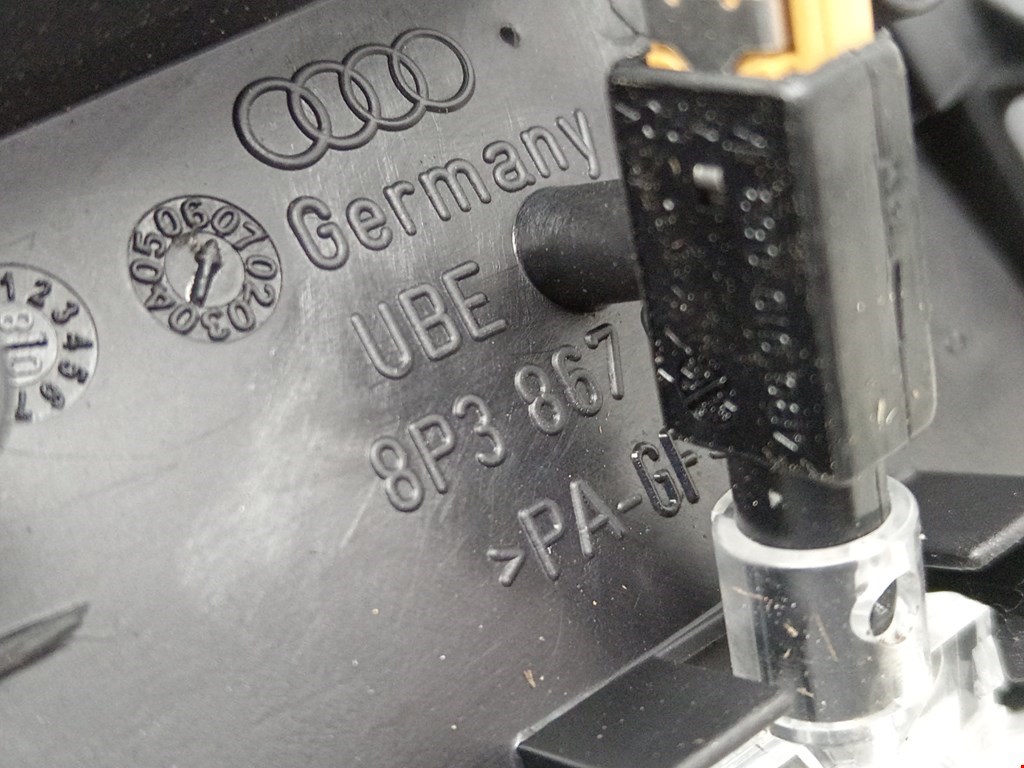 Ручка дверная передняя внутренняя левая AUDI A3 8P 2003-2013