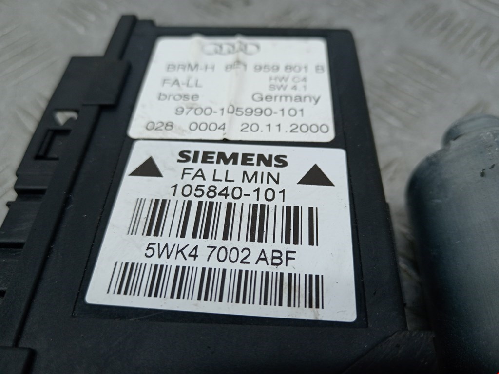 Моторчик (двигатель) стеклоподъемника AUDI A4 B6 2001-2005