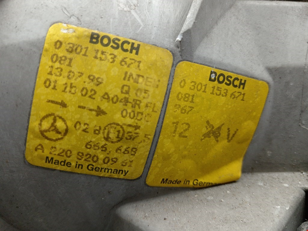 Фара левая MERCEDES-BENZ S-Class IV W220 1998-2005