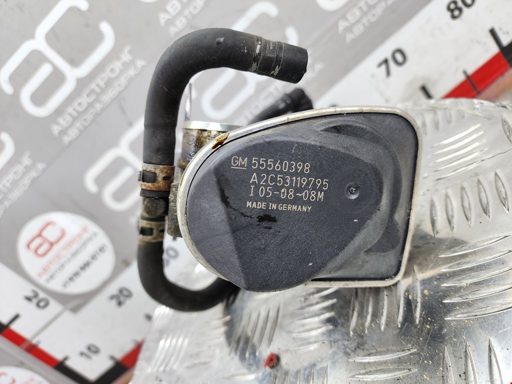 Заслонка дроссельная электрическая OPEL Zafira B 2005-2012