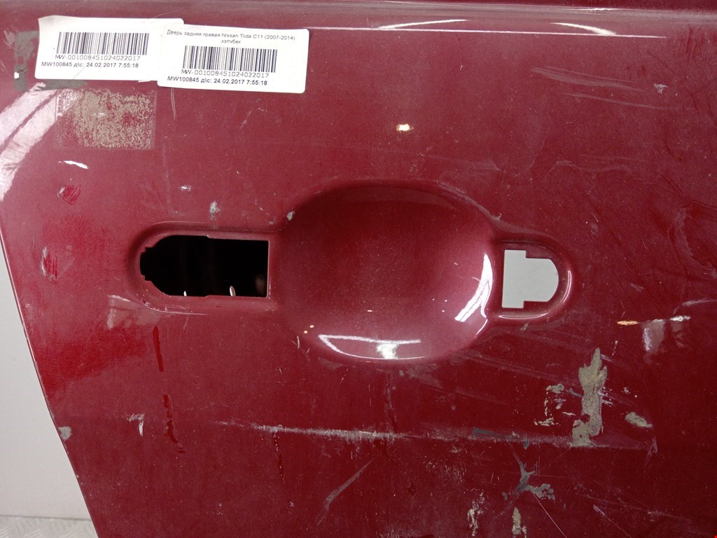 Дверь задняя правая NISSAN Tiida C11 2004-2014