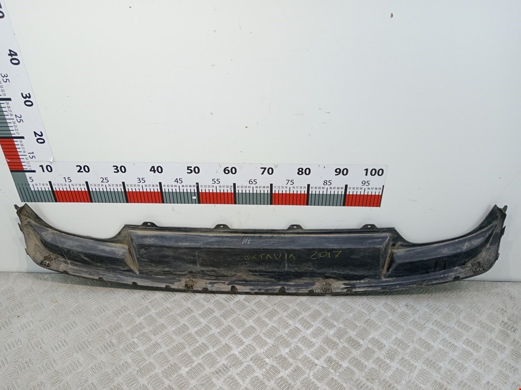 Юбка (губа) бампера задняя (заднего) SKODA Octavia A7 2013-2020