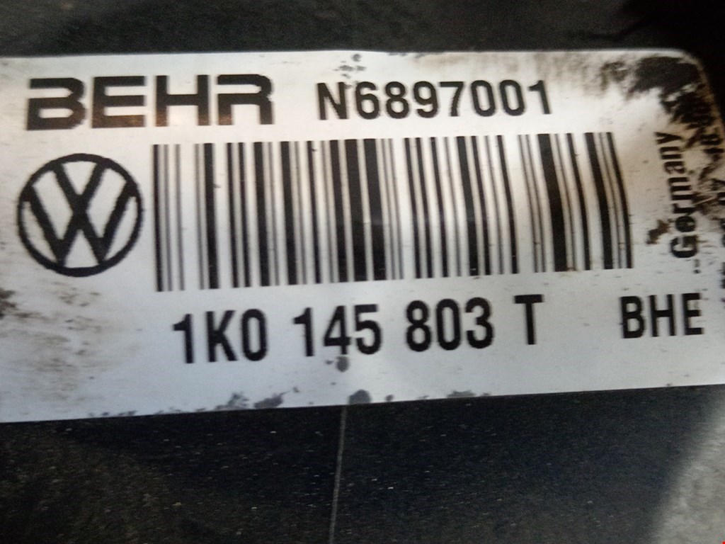 Интеркулер (радиатор интеркулера) SKODA Octavia A5 1Z- 2004-2013