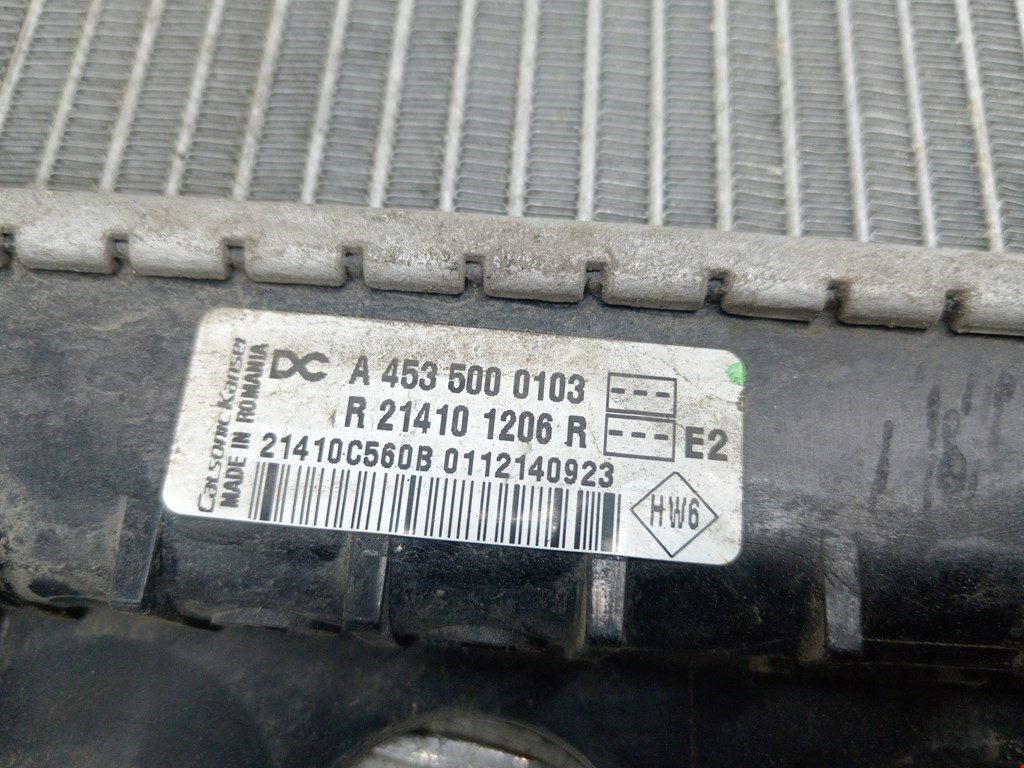 Радиатор основной RENAULT Twingo 2014-н.в.