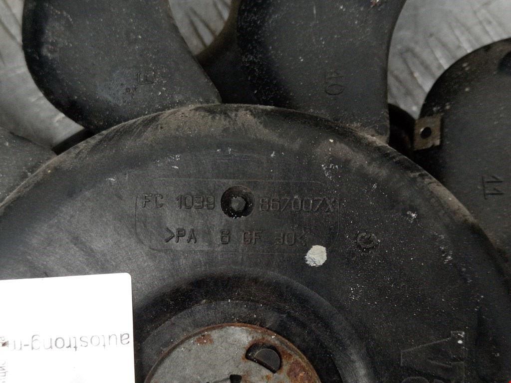 Вентилятор радиатора кондиционера AUDI A4 B6 2001-2005