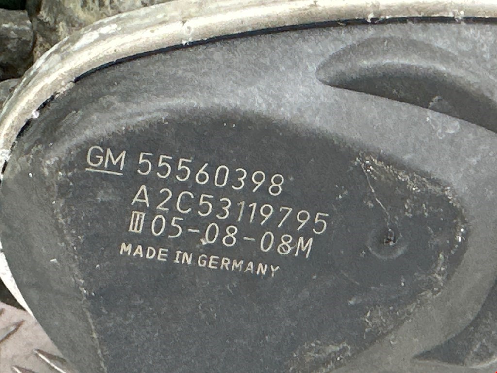 Заслонка дроссельная электрическая OPEL Astra H/Family 2004-2015