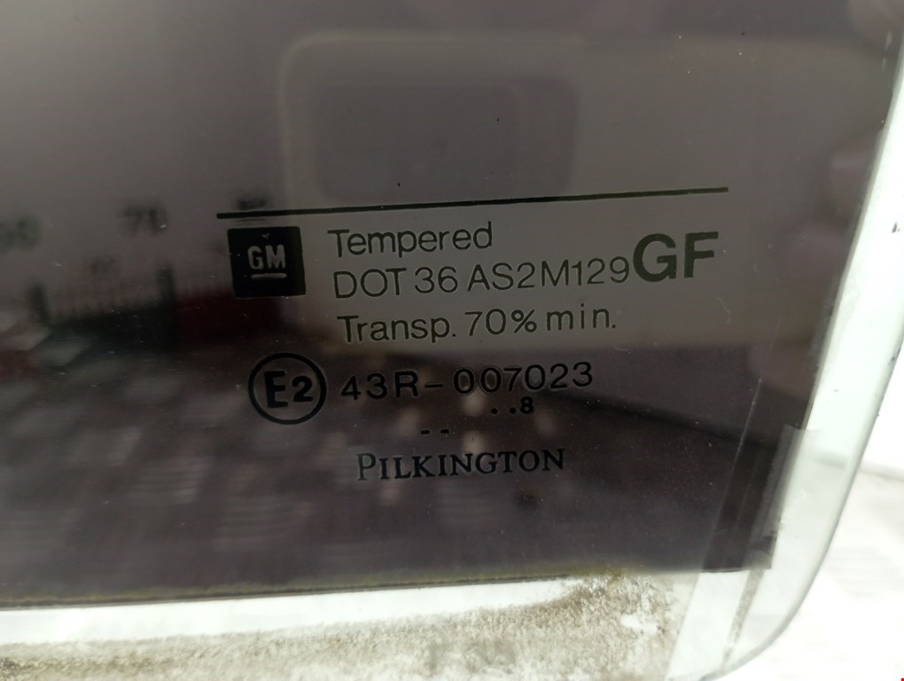 Стекло двери заднее левое OPEL Astra G 1998-2005