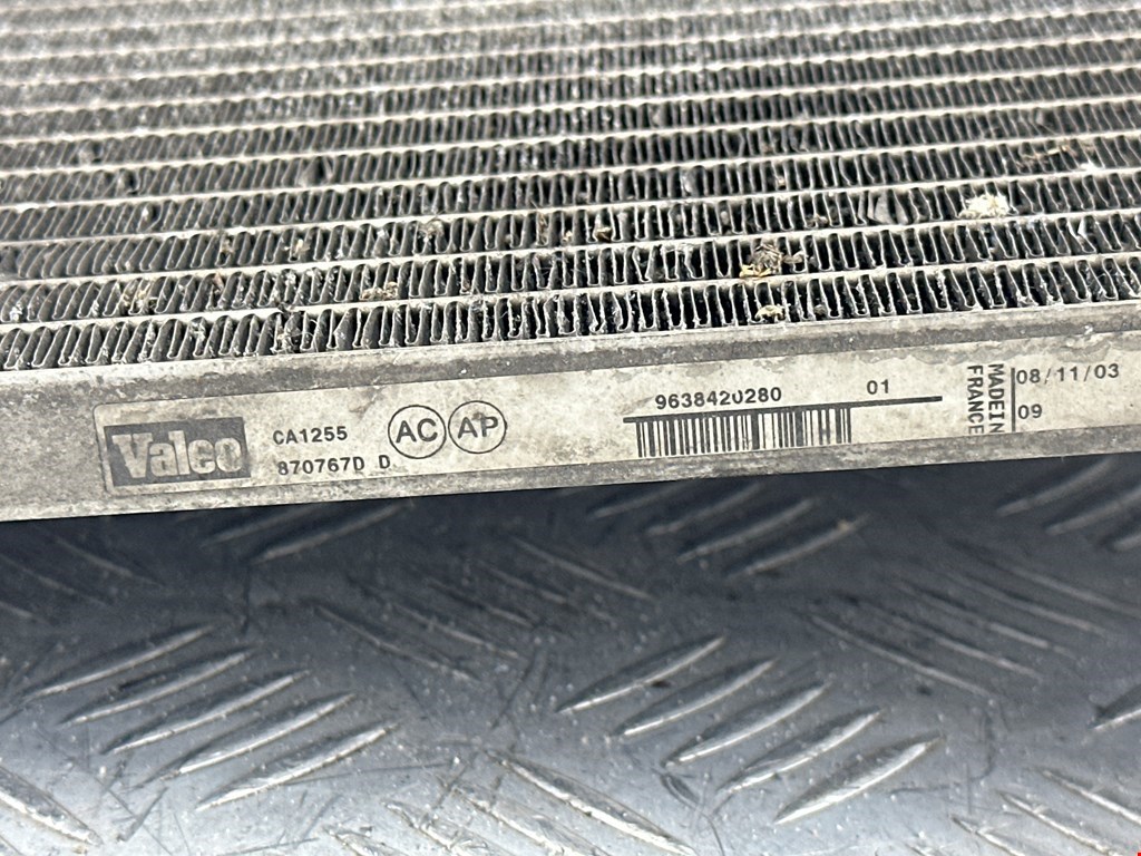 Радиатор кондиционера PEUGEOT 307 2001-2008