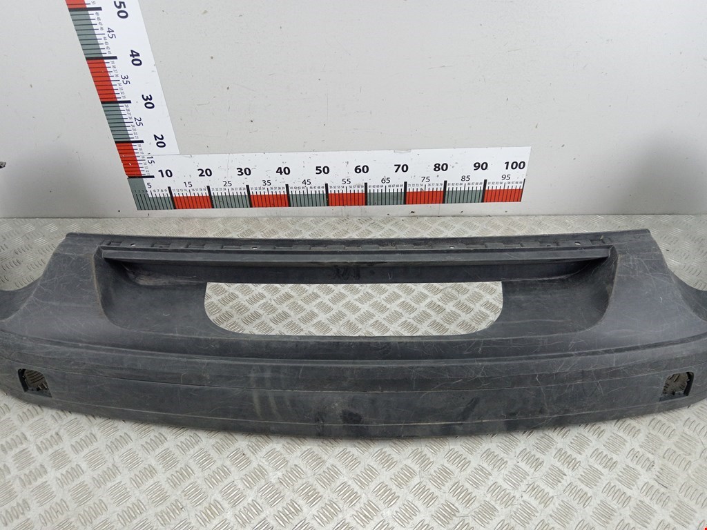 Юбка (губа) бампера задняя (заднего) VOLKSWAGEN Touareg 2010-2018