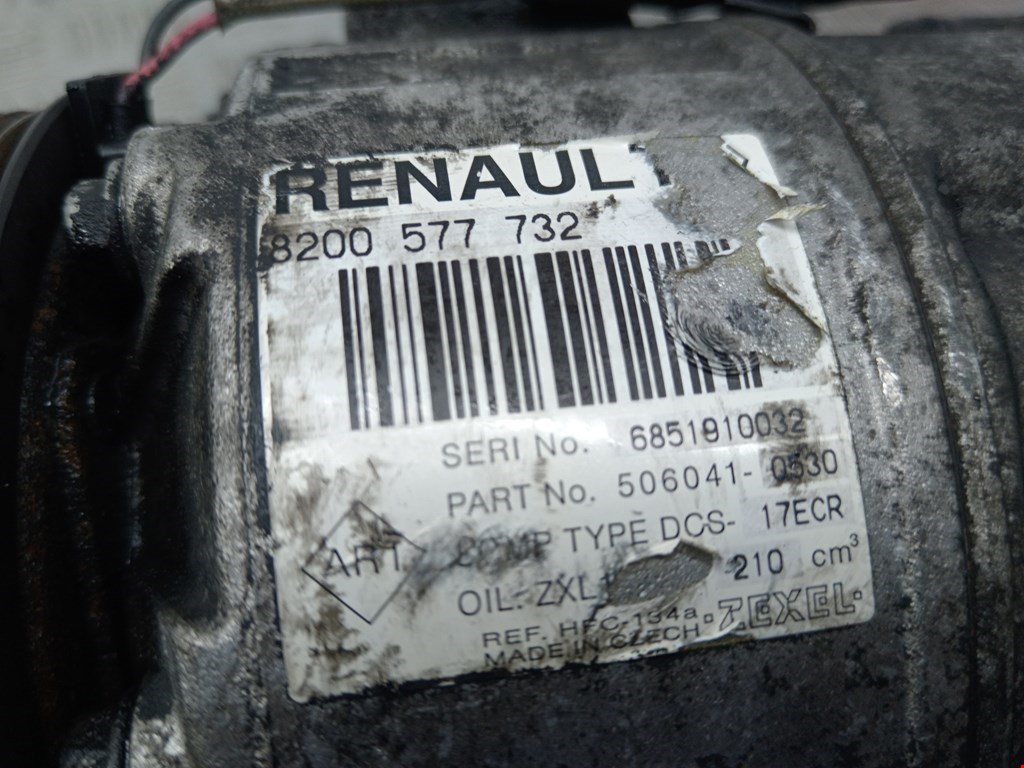 Компрессор кондиционера (системы кондиционирования) RENAULT Espace 2003-2014