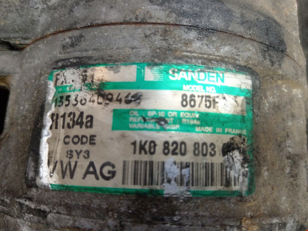 Компрессор кондиционера (системы кондиционирования) VOLKSWAGEN Caddy III 2004-2015