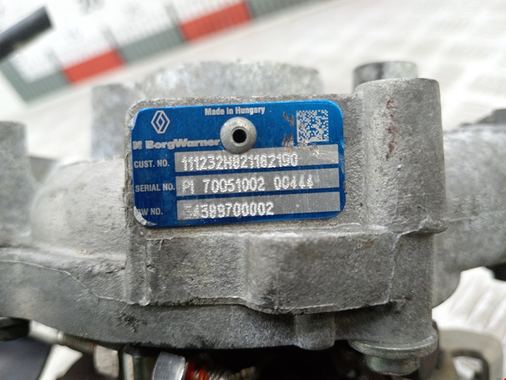 Турбина RENAULT Scenic III 2010-2015