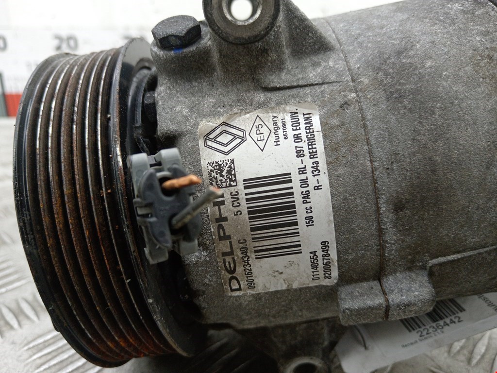 Компрессор кондиционера (системы кондиционирования) RENAULT Scenic II 2003-2010