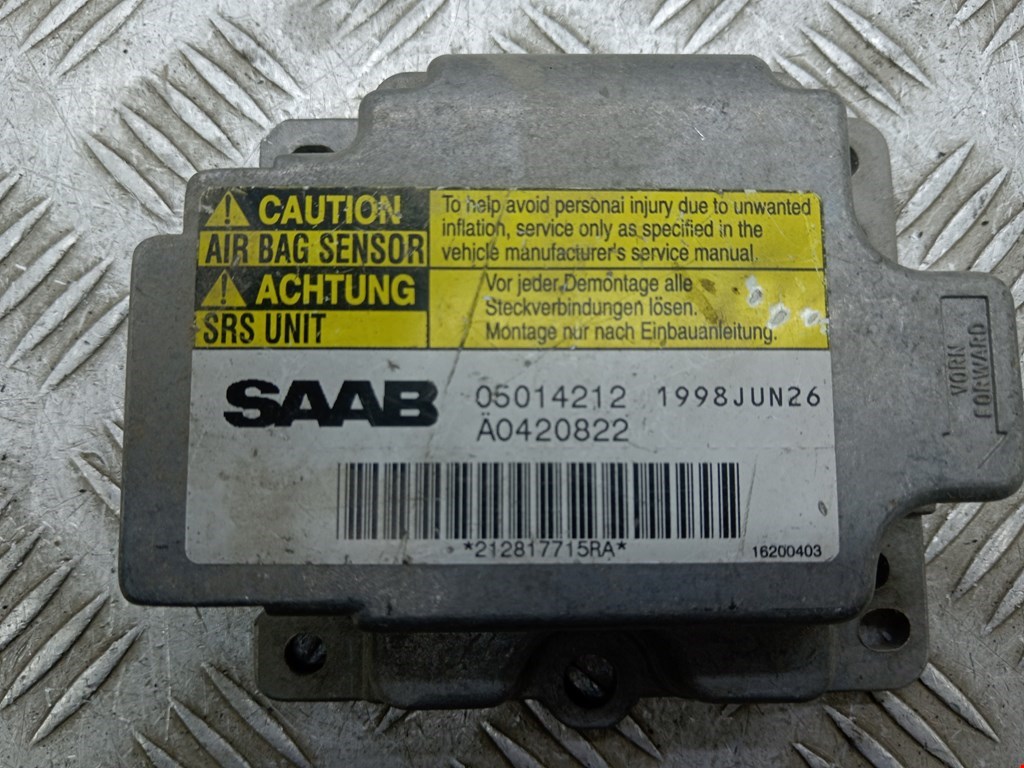 Блок управления AIR BAG SAAB 9-5 1997-2010