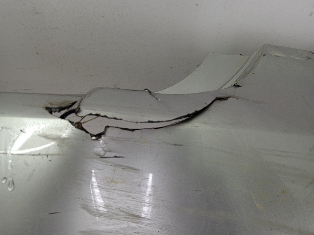 Бампер задний VOLKSWAGEN Polo V HB 2009-2017