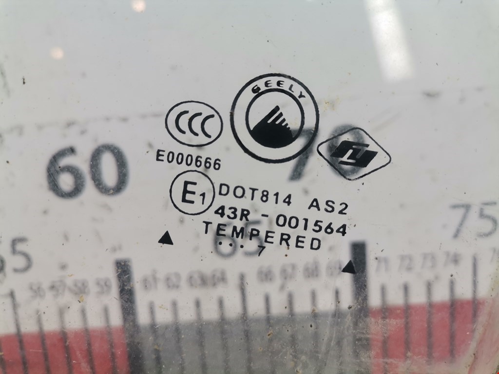 Стекло двери заднее левое GEELY CK (Otaka) CK Otaka 2008-2016