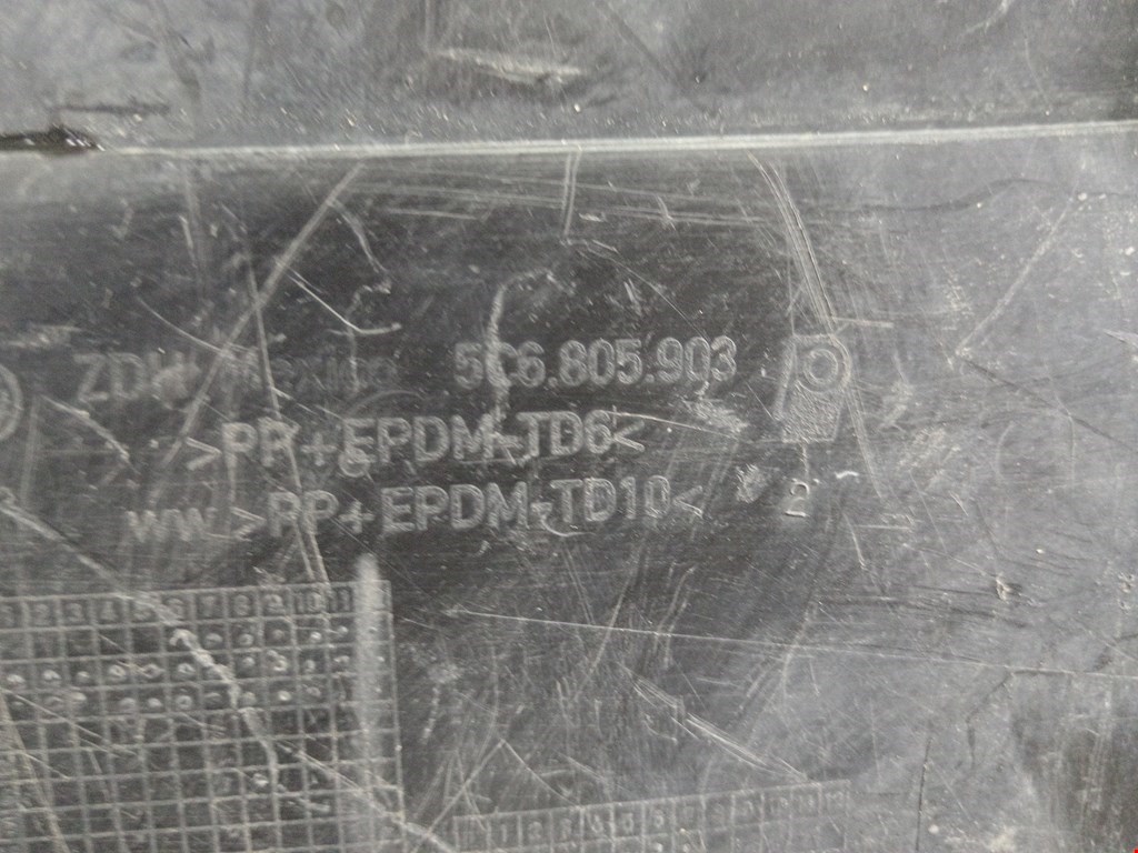 Юбка бампера передняя (переднего) VOLKSWAGEN Jetta VI 2011-2017