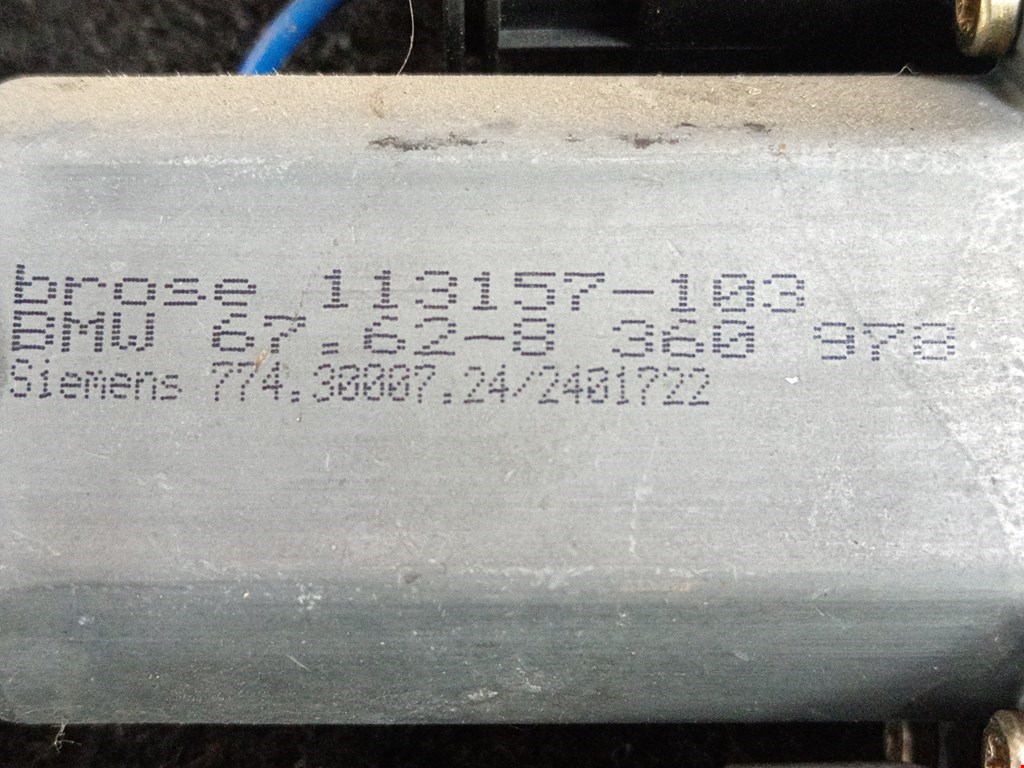 Стеклоподъемник передний левый BMW 3er E36 1991-2000