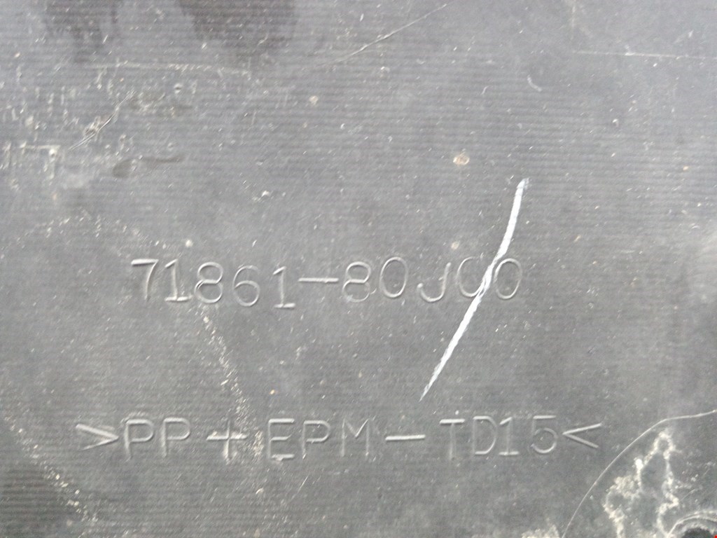 Юбка (губа) бампера задняя (заднего) SUZUKI SX4 2006-2014