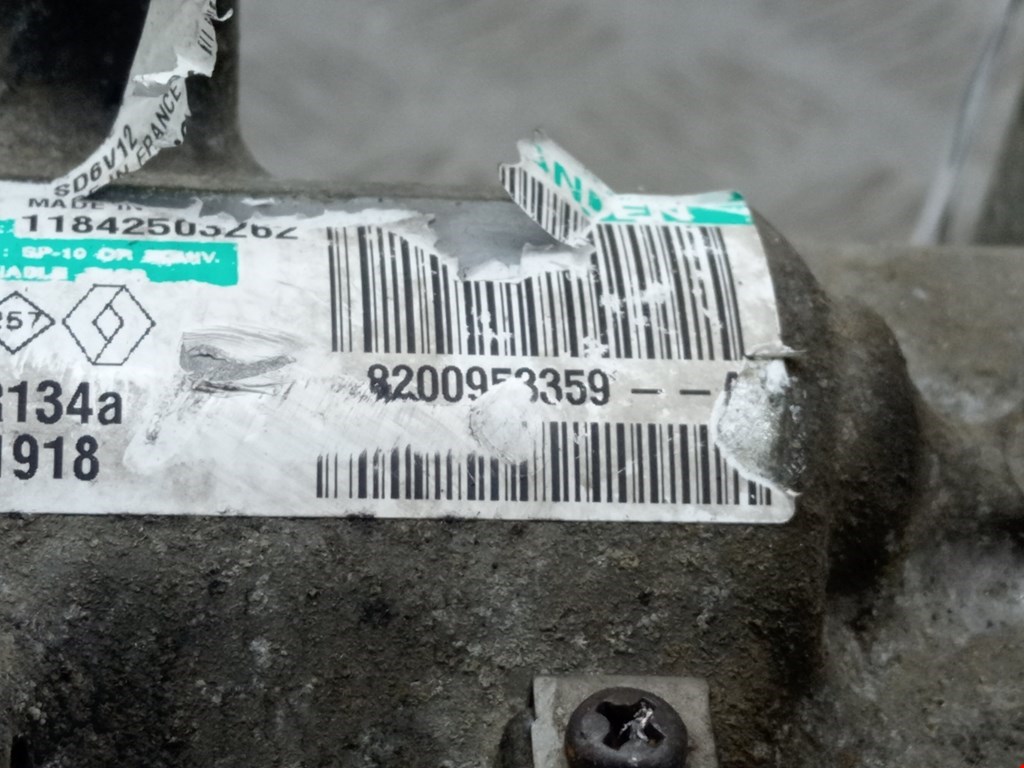 Компрессор кондиционера (системы кондиционирования) RENAULT Clio 2005-2012