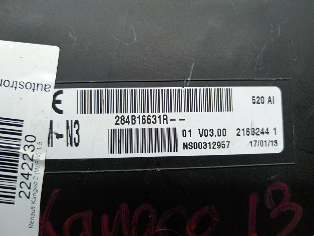 Блок комфорта RENAULT Kangoo 2008-2021