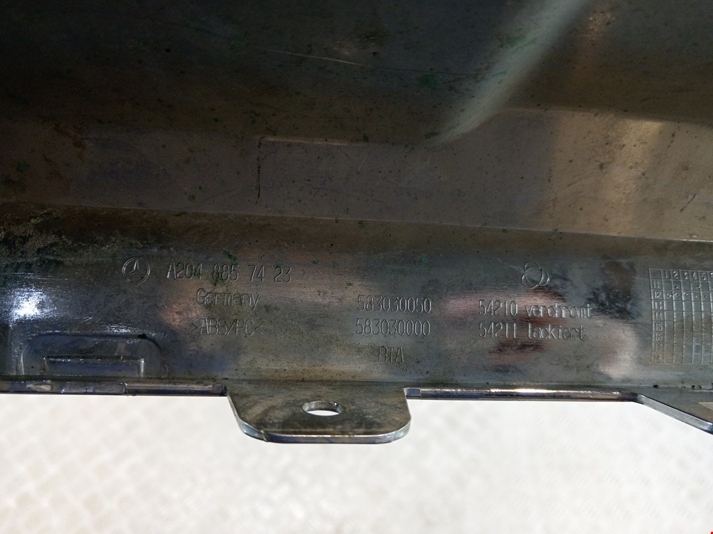 Юбка (губа) бампера задняя (заднего) MERCEDES-BENZ GLK-Class GLK X204 2008-2015