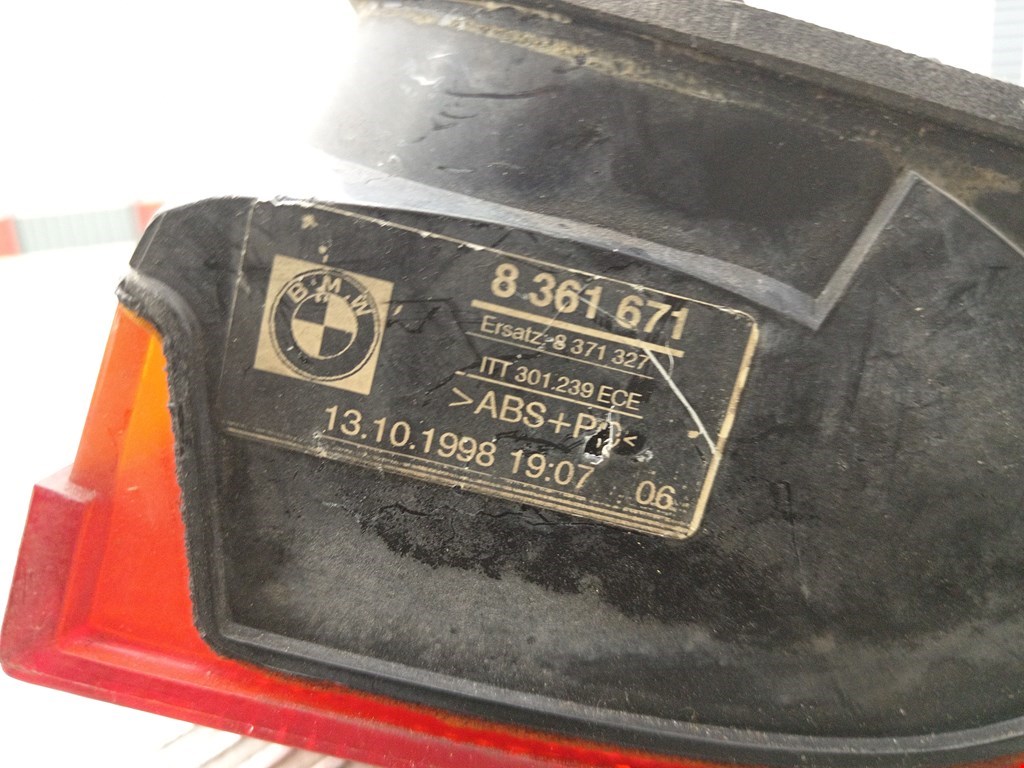 Фонарь задний левый BMW 5er 5 серия E39 1995-2004