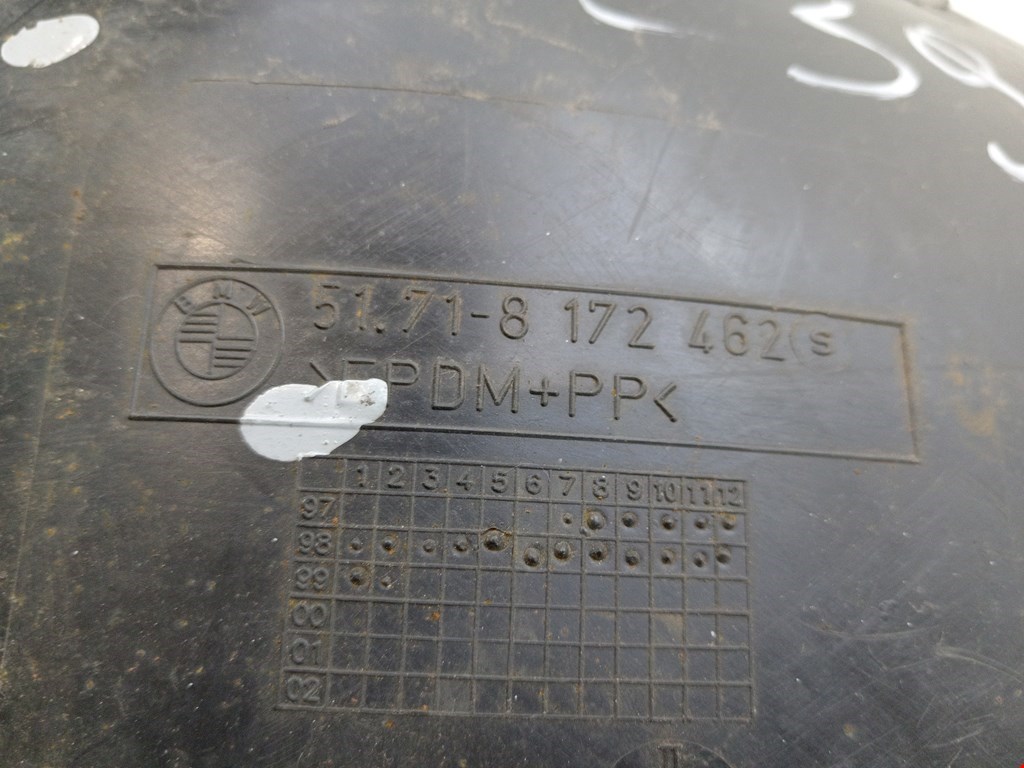 Локер (подкрылок) задний правый BMW 5er 5 серия E39 1995-2004