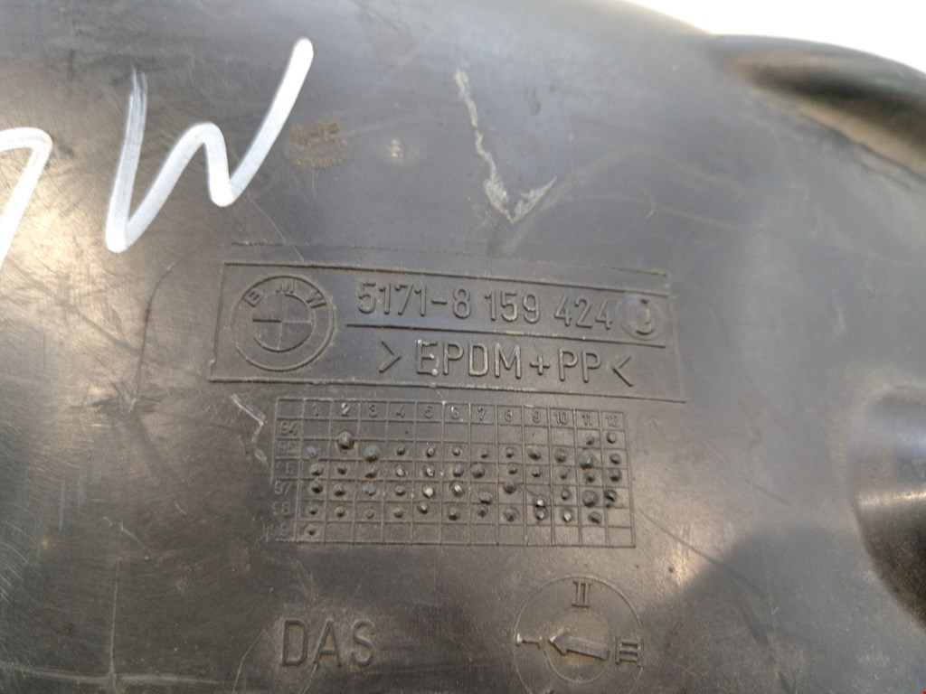 Локер (подкрылок) передний правый BMW 5er 5 серия E39 1995-2004