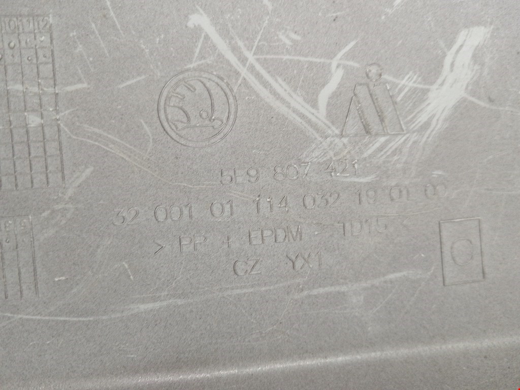 Бампер задний SKODA Octavia A7 2013-2020