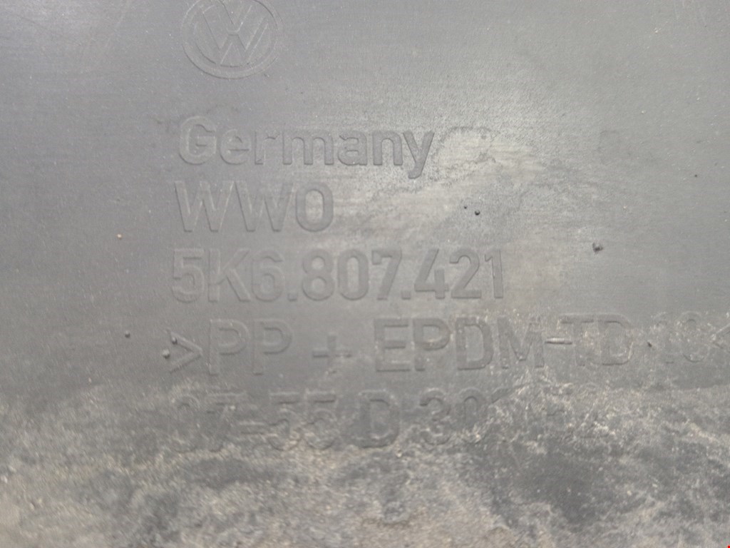 Бампер задний VOLKSWAGEN Golf VI 2009-2012