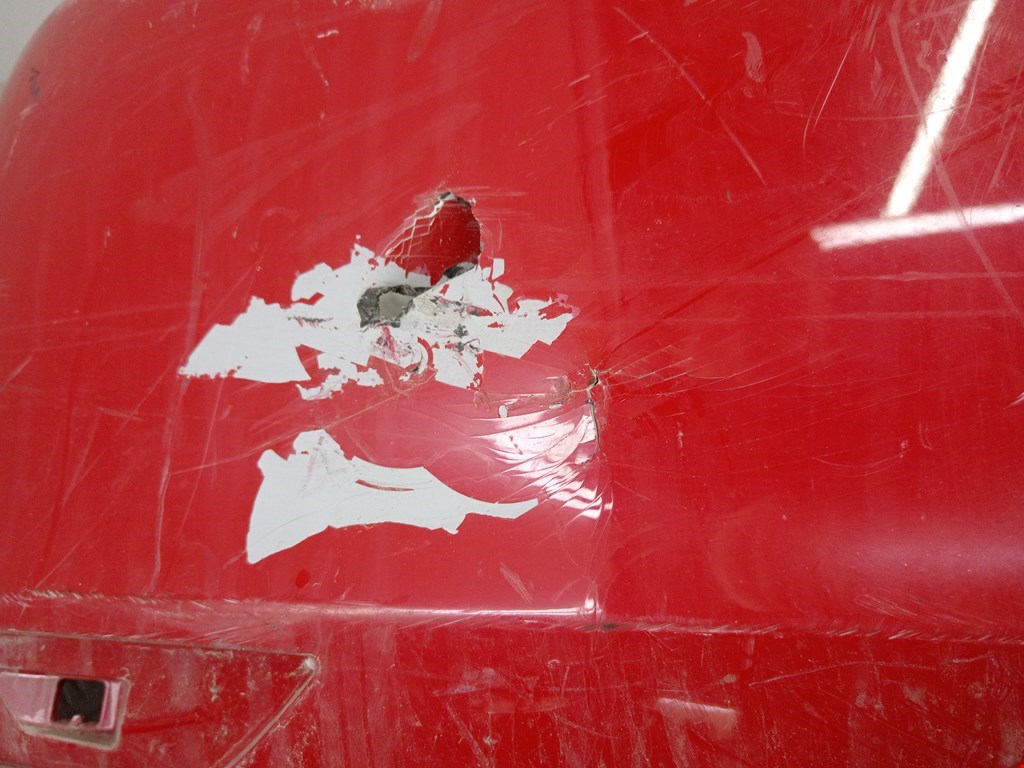 Бампер задний VOLKSWAGEN Golf VI 2009-2012