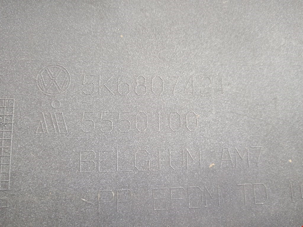 Бампер задний VOLKSWAGEN Golf VI 2009-2012