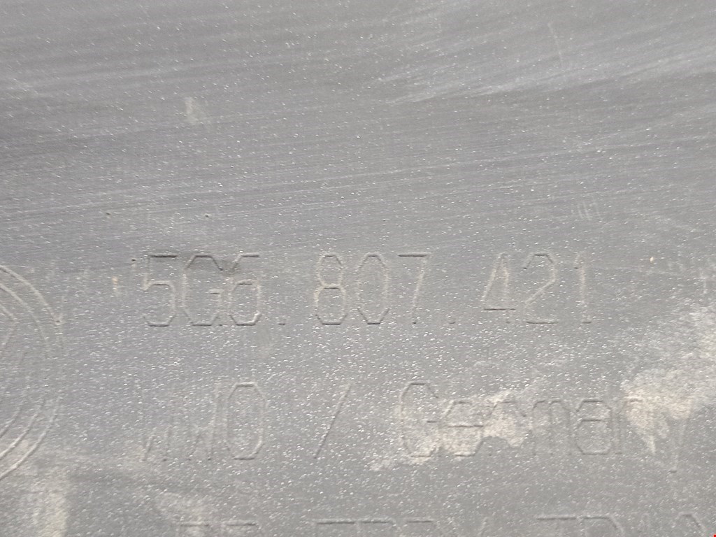 Бампер задний VOLKSWAGEN Golf VI 2009-2012