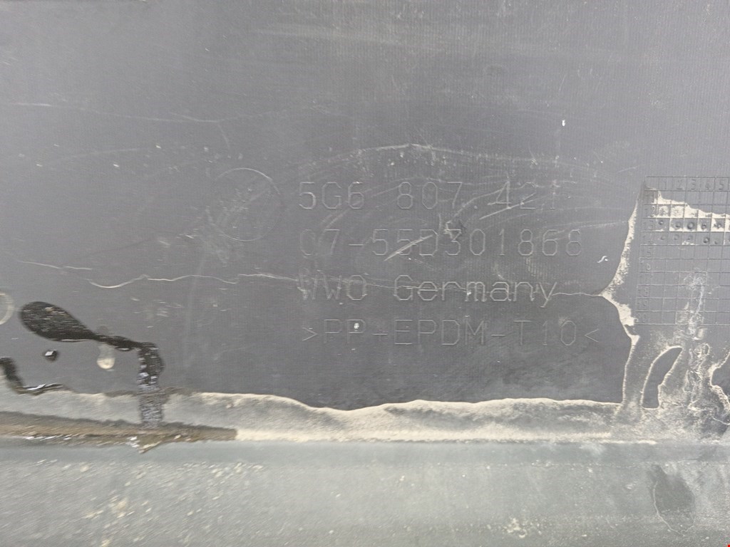 Бампер задний VOLKSWAGEN Golf VII 2012-2020