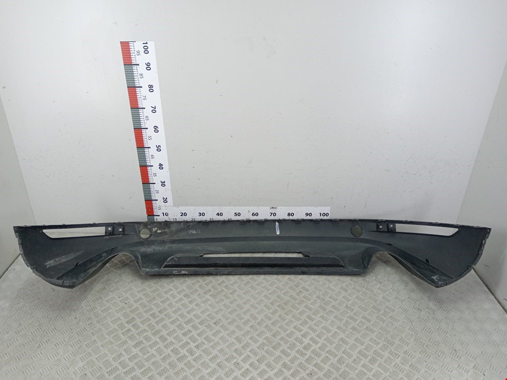 Юбка (губа) бампера задняя (заднего) VOLKSWAGEN Touareg 2010-2018