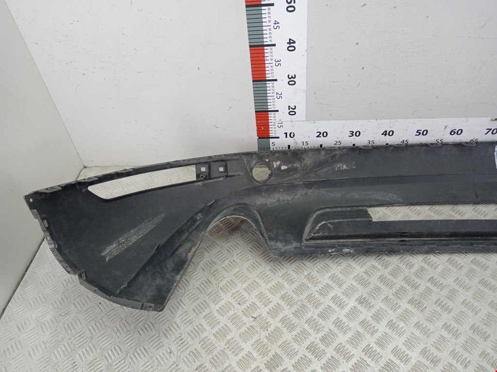Юбка (губа) бампера задняя (заднего) VOLKSWAGEN Touareg 2010-2018