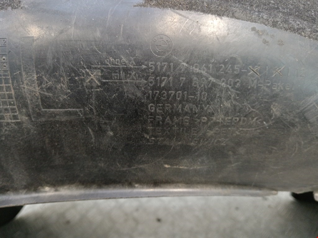 Локер (подкрылок) задний левый BMW 5er 5 серия E60/E61 2003-2010