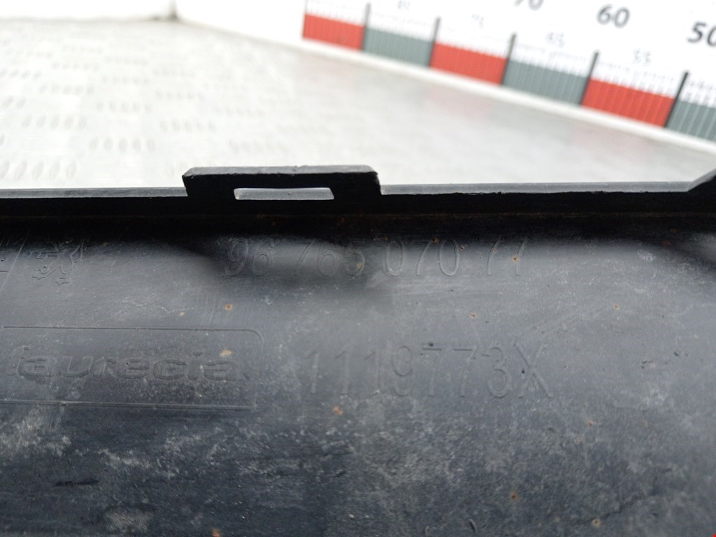 Юбка (губа) бампера задняя (заднего) PEUGEOT 208 2012-2019