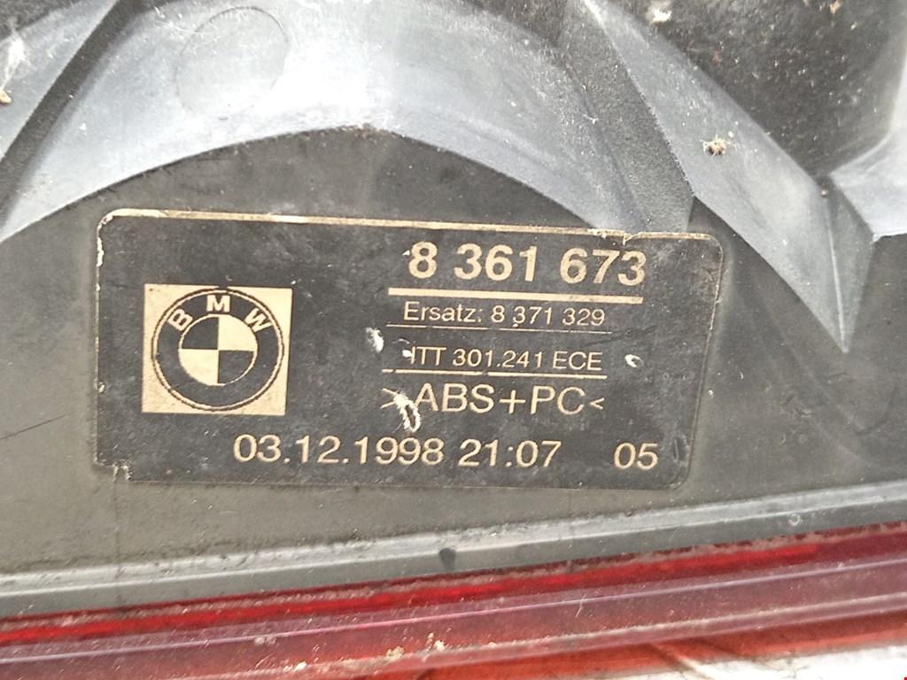 Фонарь задний внутренний левый BMW 5er 5 серия E39 1995-2004