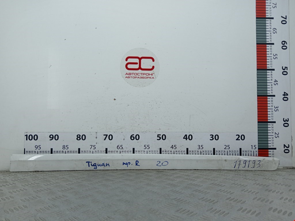 Накладка декоративная (молдинг) двери передней правой Volkswagen Tiguan 1 (2007-2016)