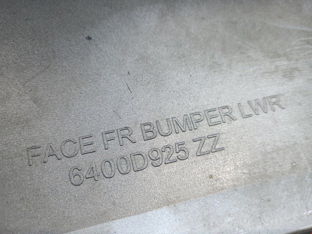 Юбка бампера передняя (переднего) MITSUBISHI Pajero Sport 2015-н.в.