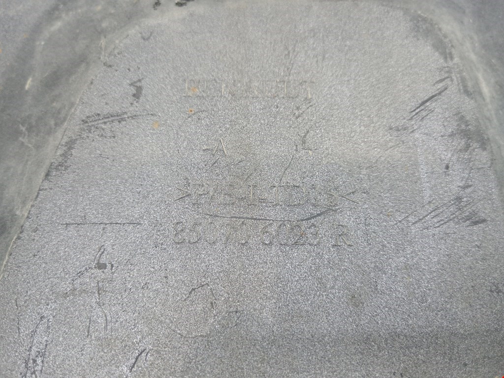 Юбка (губа) бампера задняя (заднего) RENAULT Duster 2011-2021