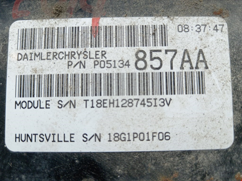 Блок управления двигателя (ЭБУ) DODGE Caravan IV RG RS 2000-2007